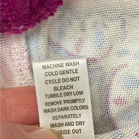 MUK LUKS NWT softest and coziest PJ Bottoms w/ pretty pattern, stripe down sides - Picture 11 of 11